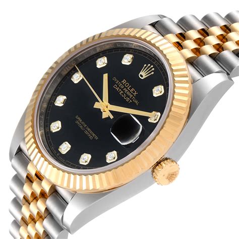 rolex datejust 41 steel and gold